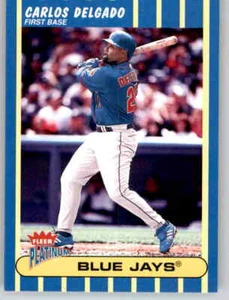 Tarjeta base Fleer Platinum Carlos Delgado 2003 MLB PWE Blue Jays #38 - Imagen 1 de 2