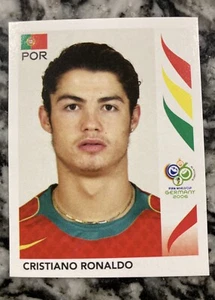 Cristiano Ronaldo 2006 Panini FIFA Germany World Cup Rookie #298 Near Mint - Picture 1 of 2