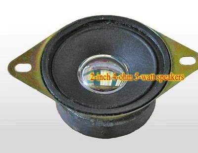 2pcs 2" inch tweeter MP3 Speaker Loudspeaker 4 ohms 5 watts HiFi Audio parts - Image 1 of 2