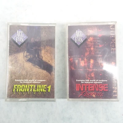 Art For The Ears - Lot of 2 Christian Cassettes - FRONTLINE and INTENSE - Image 1 of 4
