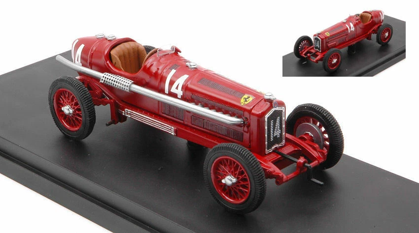 Alfa Romeo P3 Tipo B T.nuvolari 1935 #14 Winner Gran Premio Di Pau 1.43 Model - Immagine 1 di 1