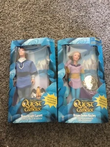 Quest For Camelot Disney Dolls Brave Knight Garrett & Dream Seeker Kayley - Picture 1 of 5