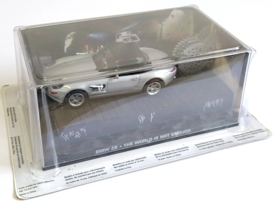 James Bond 007 BMW Z8 The World Is Not Enough 1/43 Eaglemoss No Fascicolo - Immagine 1 di 1