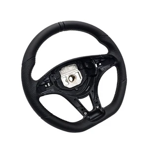 REVESOL 3D BLK Ring Leather Steering Wheel for 2015-2018 Mercedes W205 C300 GLA - Bild 1 von 5