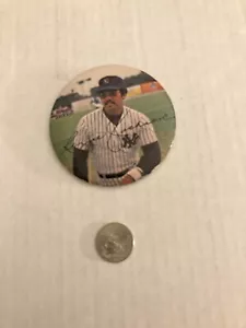 Vintage 1978 Reggie Jackson 3" Round SPA Metal Pin #9 Rare - Picture 1 of 2