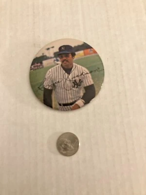 Vintage 1978 Reggie Jackson 3" Round SPA Metal Pin #9 Rare - Image 1 of 2