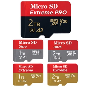 Carte mémoire 1 To 2 To Extreme Pro Ultra carte mémoire micro SD SDXC C10 TF Memory Card - Photo 1/17