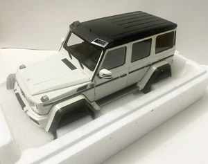 1:18 MERCEDES BENZ G-Klasse 4X4 Blanc Almost Real 820203 Neuf OVP - Picture 1 of 4