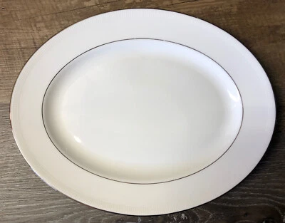 Lenox Tribeca 13 in. Oval Platter ~new~ - Image 1 of 4