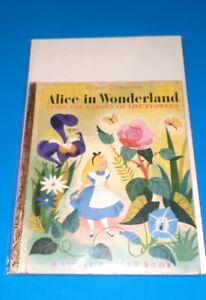 A Little Golden Book Alice In Wonderland  First Edition