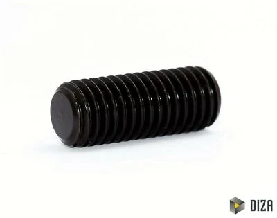 DIN 913 45H Gewindestifte Kegelkuppe Madenschraube Stahl schwarz M1,6 bis M24 - Bild 1 von 2