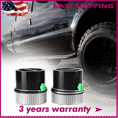 Buje de bloqueo automático delantero 4x4 2 piezas para Ford F250 F350 F450 F55 Super Duty 1999-2004 Foto 1 de 4