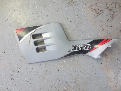 Polaris Sportsman 700 2004 EFI ATV usado OEM lado izquierdo cubierta de panel de plástico - grieta Foto 1 de 3