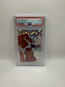 JJ McCarthy 2024 Panini Absolute #13 Kaboom Horizontal Rookie (RC) PSA 9 Vikings - Bild 1 von 2