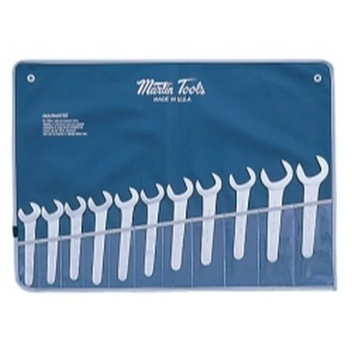 Juego de llaves de servicio Martin Tools SW11K 11 piezas 30 grados extremo abierto Foto 1 de 1