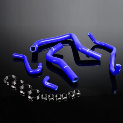 Silicone Radiator Hose Pipe Kit Fit For Honda Acura Integra DC2 DB6 /DB8 B18C - Image 1 of 4
