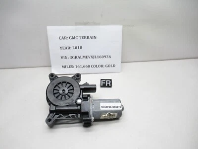 GMC Terrain 2018-2024 motor regulador ventana puerta eléctrica delantera derecha 84226086 OEM Foto 1 de 4