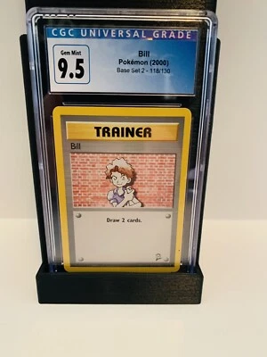 CGC 9.5 Gem Mint Bill Pokémon (2000) base set 2 - Image 1 of 2