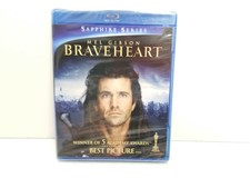 Braveheart (Blu-ray, 2009, 2 Disc) Oop Rare Sapphire Series Mel Gibson Brand New