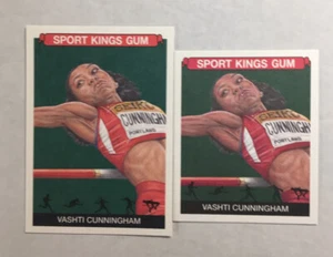 2020 Sport Kings Vashti Cunningham #63 Base & Mini card set - Picture 1 of 2