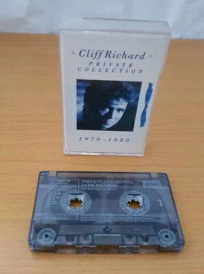 CLIFF RICHARD - 'Private Collection 1979-1988' Cassette Tape Album  BEST HITS - Image 1 of 3