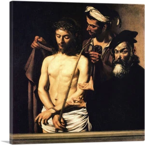 ARTCANVAS Ecce Homo 1605 Canvas Art Print by Caravaggio - Picture 1 of 11