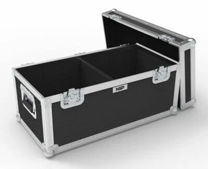 200 Piece Deluxe 10 inch LP Flight Case with Carry Handles and Internal Foam - Picture 1 of 5
