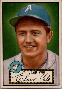 1952 Topps ELMER VALO Philadelphia Athletics #34 About EX Condition - Picture 1 of 2