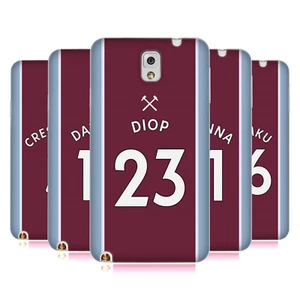 WEST HAM UNITED FC 2021/22 PLAYERS HOME KIT SOFT GEL CASE FOR SAMSUNG PHONES 2 - Picture 1 of 8
