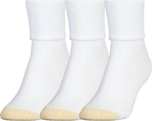 Gold Toe Women's Ultratec Terry Cuff Socks, 3-Pairs Medium, White  - Bild 1 von 1