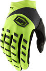 100% Airmatic Fluo Yellow Black Gloves size X-Large
