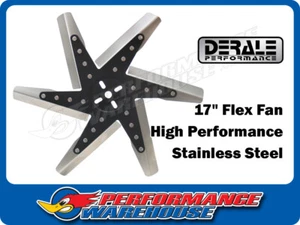 Ventilador flexible de alto rendimiento Derale 17" V8 253 308 HQ HJ HX HZ WB Torana LH - Imagen 1 de 5