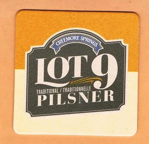 Lote de 9 alfombras de cerveza tradicionales Pilsner montaña rusa Canadá artesanal Ontario - Imagen 1 de 1