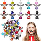 Colorful Pendant Necklace Charms - 20 Pcs Bulk Jewelry Making Crafts