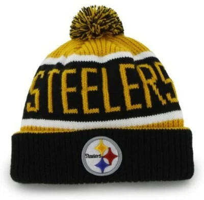 Gorra gorro tejida marca Pittsburgh Steelers '47 - colores del equipo Foto 1 de 2