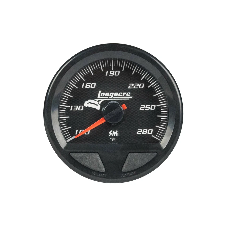 Longacre 52-46744 Waterproof Smi Water Temp Gauge 100-280F Foto 1 de 1