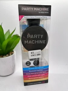 Party Machine By Singing Machine Mic Wireless Microphone & Bluetooth Speaker - Picture 1 of 4