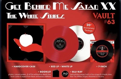 Third Man Vault #63 White Stripes Get Behind Me Satan XX / 2xLP Vinyl+7"+Blu-Ray Foto 1 de 2