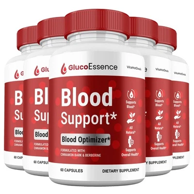 Cápsulas Gluco Essence, suporte de glicogênio, suplemento GlucoEssence (pacote com 5) - Imagem 1 de 4