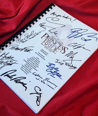 Princess Bride, Movie Script, Cast Printed Signatures, Signed, Gift, Film  - Image 1 of 4