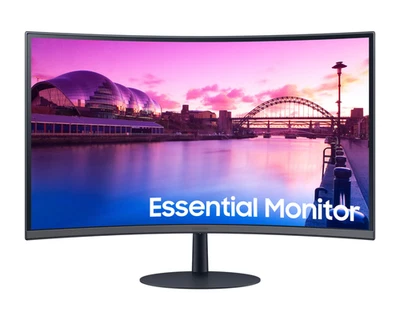 Samsung Essential Monitor S3 (S39C) S27C390EAU (27") - Curved - 75 Hz - 4ms - Bild 1 von 4