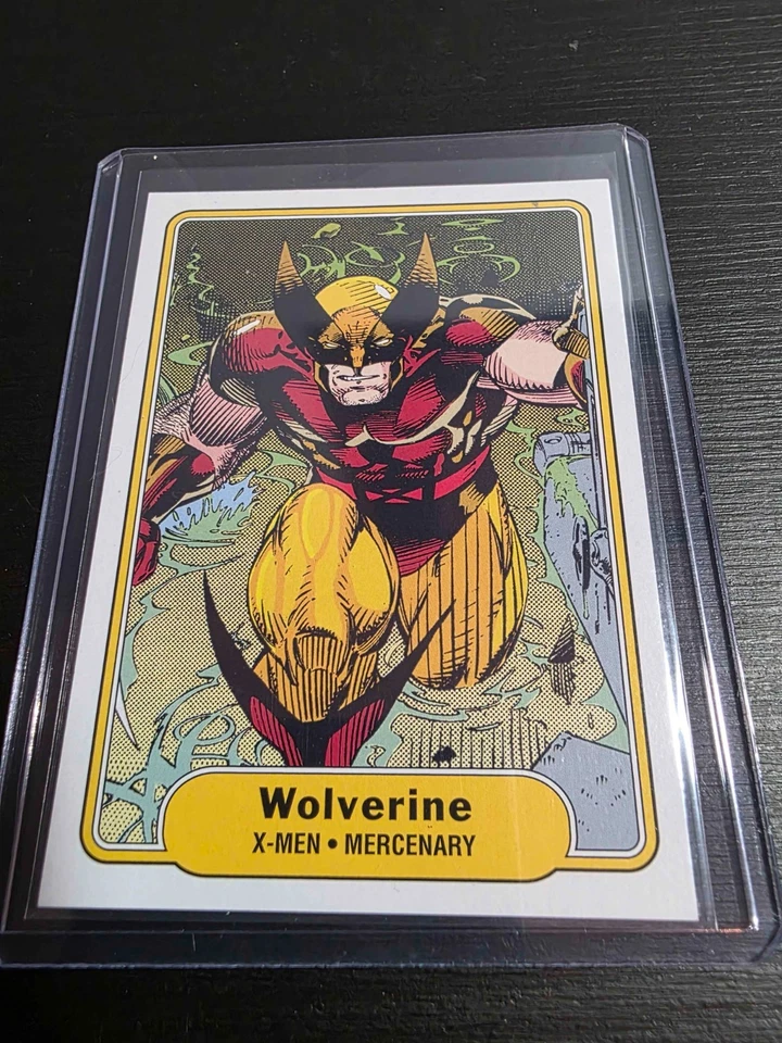 2015 MARVEL RETRO 1982 FLEER #4 WOLVERINE - Image 1 of 4