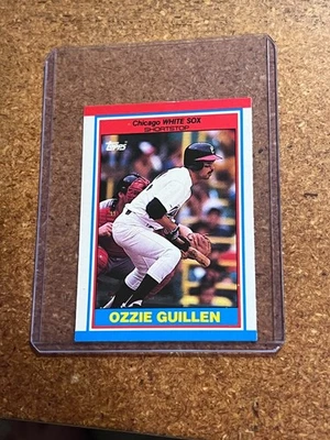 1989 Topps Baseball UK Mini American # 35 Ozzie Guillen - Image 1 of 4
