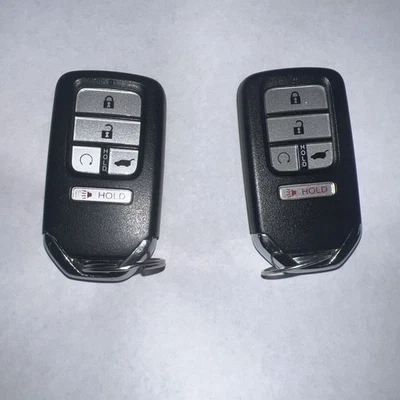 LOTE DE 2 ORIGINALES HONDA PILOT CRV CR-V 16-22 OEM LLAVE INTELIGENTE MENOS ENTRADA MANDO A DISTANCIA Foto 1 de 4