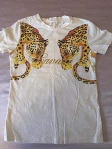 Roberto Cavalli girls t-shirt size 8-10 - Picture 1 of 5
