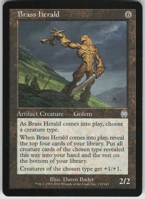 Brass Herald U Apocalypse 133 NM - Image 1 of 2