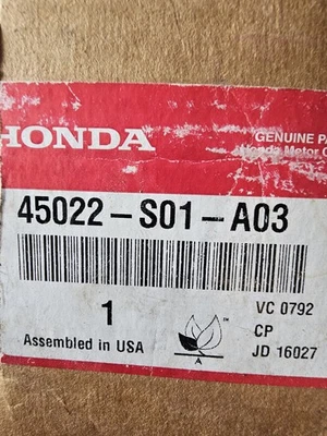 45022-s01-a03 1998-1999 frenos acura cl 99-02 frenos acord delanteros Foto 1 de 2