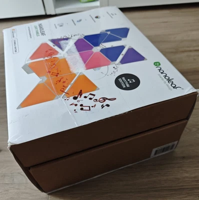 Nanoleaf Shapes Triangles 15-Set smarte LED Panels inkl. Soundmodul, OVP, Top - Bild 1 von 4