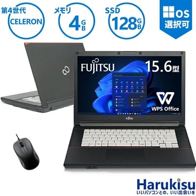 Fujitsu FMV LIFEBOOK A574 New SSD 128GB 4th generation Celeron memory 15.6 inch - Image 1 of 3
