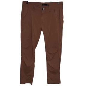 Prana Brown Convertible Outdoor Hiking Pants Women Size 10 BLEMISH - Picture 1 of 7